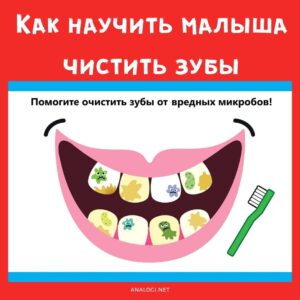 задание для печати как научить ребенка чистить зубы
