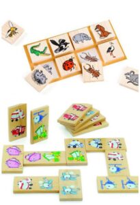 Лото и домино Настольные игры длядетей 2-3 лет