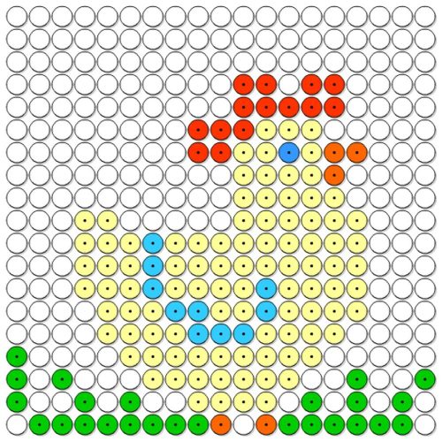 Скачать схемы фигурок для аквамозаики