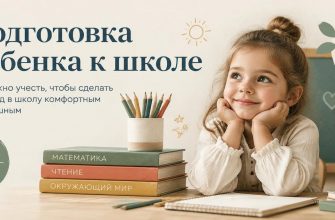 Подготовка ребенка к школе