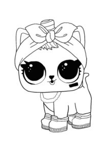Раскраски "Питомцы ЛОЛ. LOL PETS"