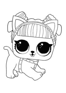 Раскраски "Питомцы ЛОЛ. LOL PETS"