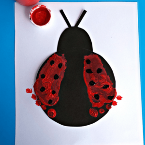 рисунки из отпечатков ног