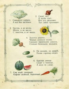 Русские народные загадки для детей