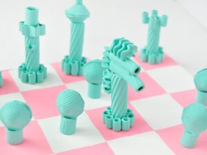 шахматы из макарон своими руками