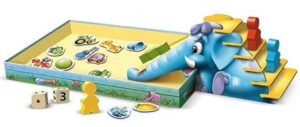 Настольная игра для малышей развивающая Синий слоник