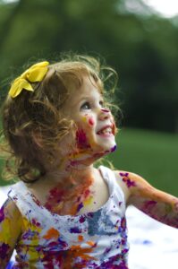 творческое развитие ребенка 3-4 лет, умения детей