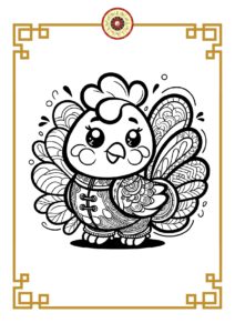 Зодиакальные новогодние раскраски