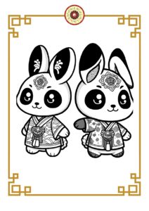 Зодиакальные новогодние раскраски