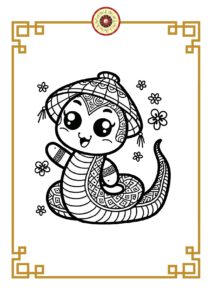 Зодиакальные новогодние раскраски